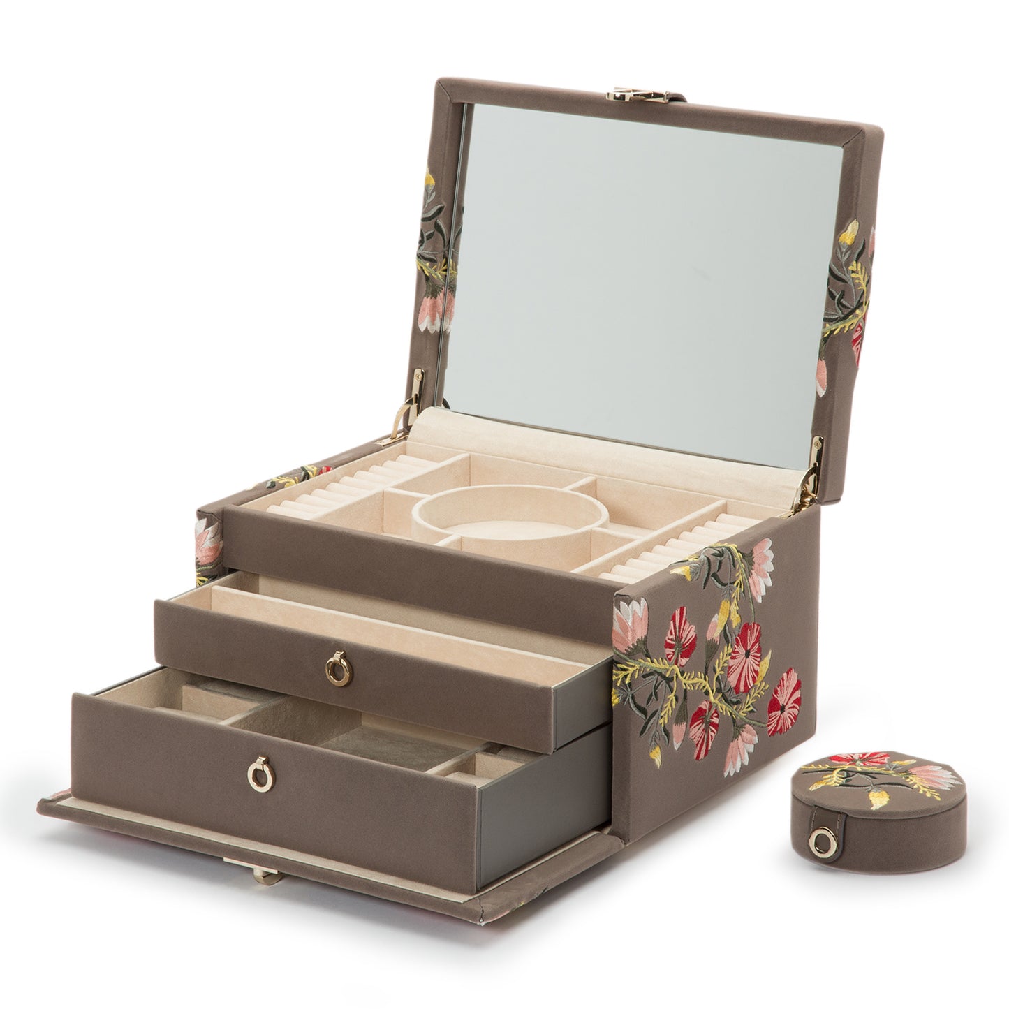 Zoe Medium Jewelry Box Mink